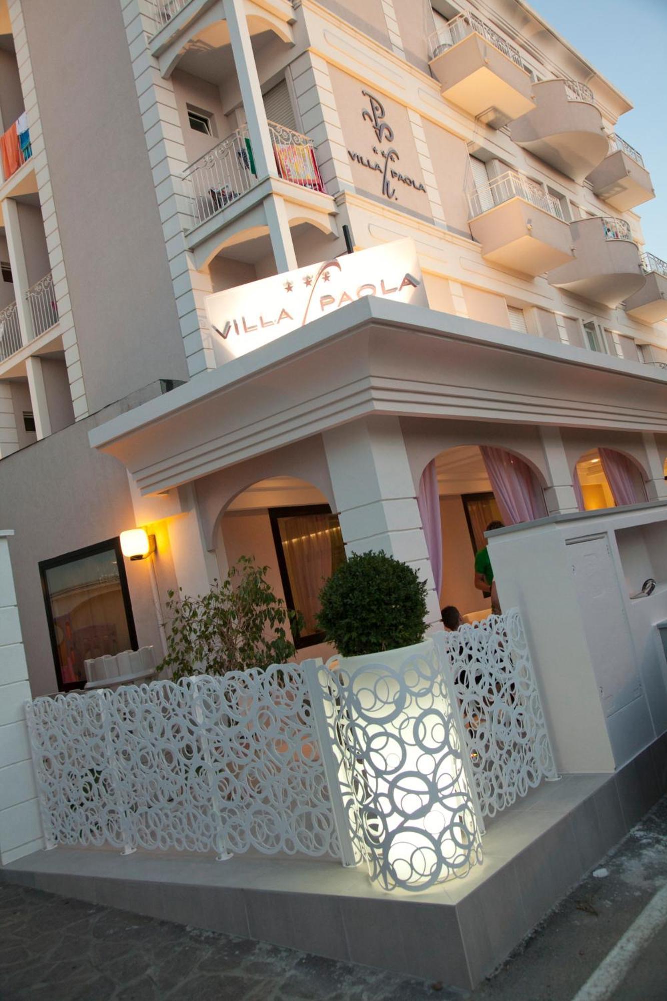 Hotel Villa Paola Rimini Esterno foto