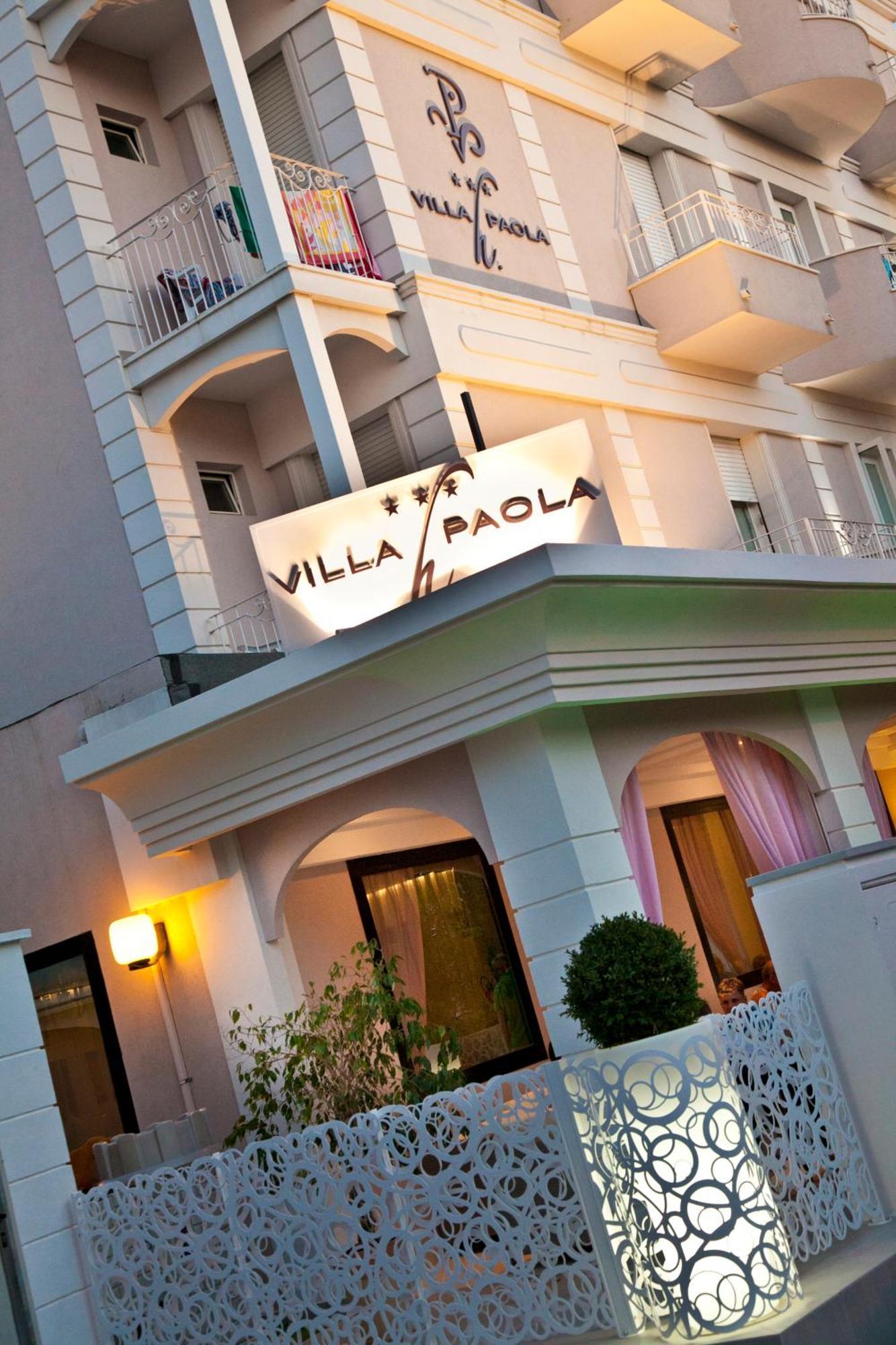 Hotel Villa Paola Rimini Esterno foto